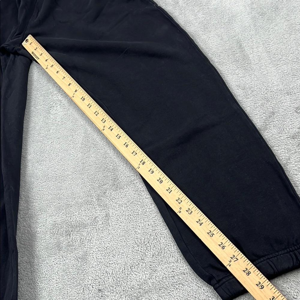 NEW‎ PACT M 100% Organic Cotton Joggers Black Unisex Sweatpants Pockets - Picture 9 of 15